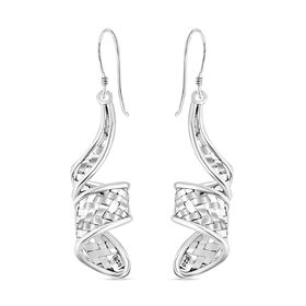 Royal Bali Kollektion - Ohrringe im Twist-Design, 925 Silber