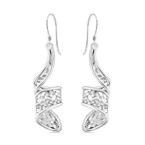 Royal Bali Kollektion - Ohrringe im Twist-Design, 925 Silber image number 0