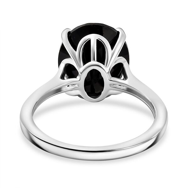 Schwarzer Spinell Ring - 5,92 ct. image number 6