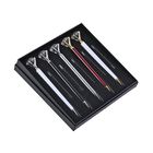 5er-Set Kristall-Kugelschreiber mit 5 Tinten, 15,2 cm, Mehrfarbig