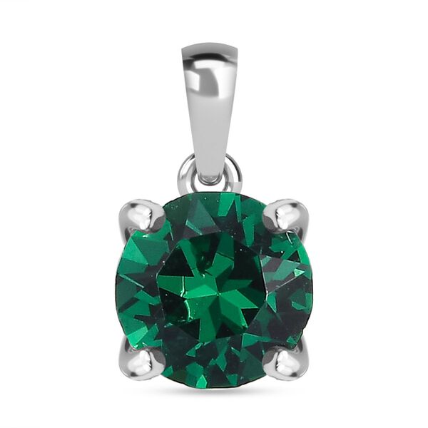 J Francis gefertigt mit SWAROVSKI- 2er-Set- Majestätisches grünes Kristall Swarovski-Schmuckset image number 4