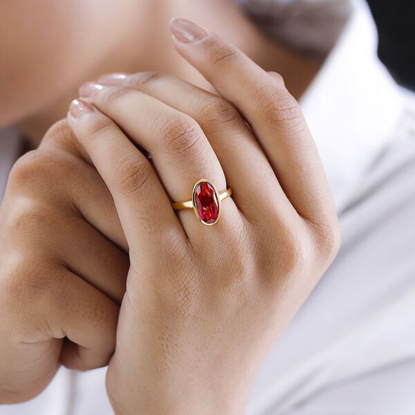 Sunset Triplett Quarz Ring - 3,33 ct. image number 3