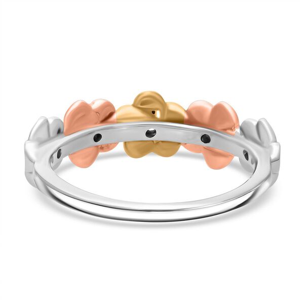 LUXURIANT DIAMOND- dreifarbige SI-GH Labor Diamant Ohrringe und Ring image number 10