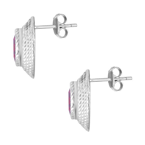 Rote Zirkonia-Ohrringe - 7.50 ct. image number 4