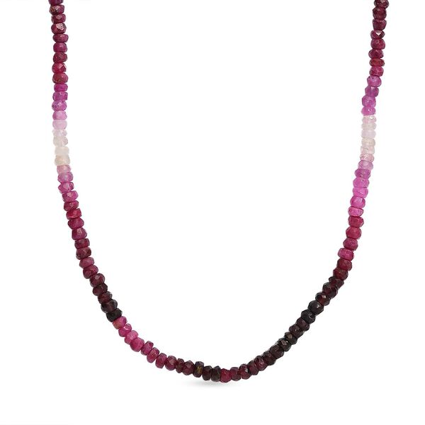 König der Edelsteine- afrikanische Rubin-Halskette- 65ct. image number 4