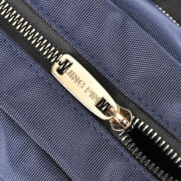 Oxford Bauchtasche, dunkelblau image number 7