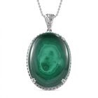 Malachit Schmuckset Edelstahl ca. 99,01 ct.