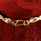 Italienische Singapur-Halskette ca. 45 cm 925 Silber vergoldet ca. 7,62g image number 3