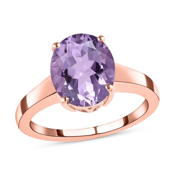 Rose de France Amethyst Ring - 3,29 ct. image number 4