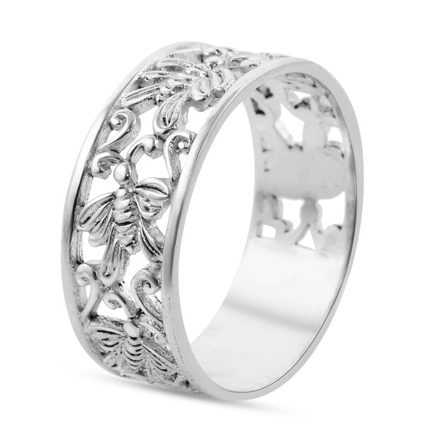 Royal Bali Kollektion - Schlichte Ring 925 Silber image number 4
