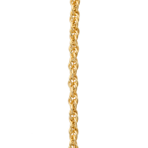 ILIANA - spezial Kordelkette, ca. 50 cm, 750 Gelbgold ca. 5,05g image number 5