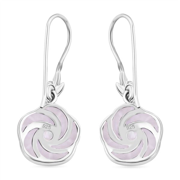 Royal Bali Kollektion- Perlmutt Rosen Ohrringe image number 3