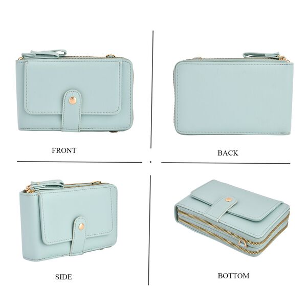 Crossbody Bag mit RFID Schutz, gr&uuml;n image number 4