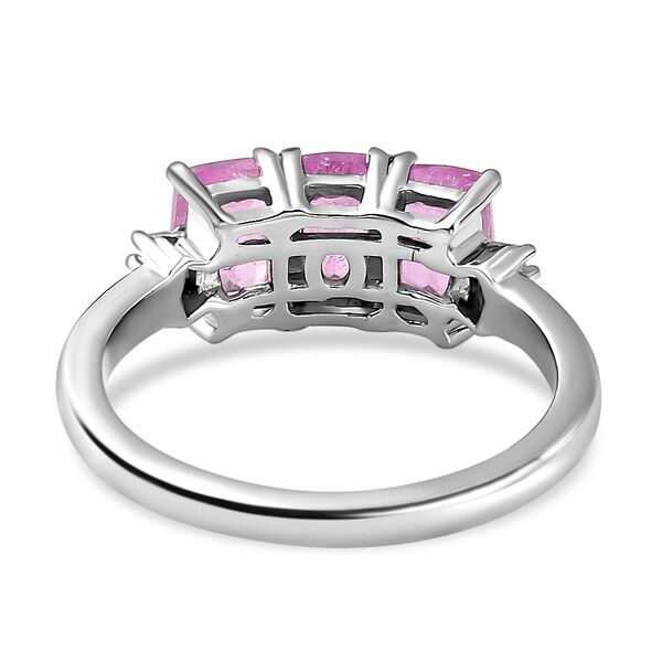 Ilakaka Rosa Saphir und Diamant Ring - 2,38 ct. image number 6