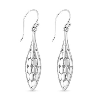 Royal Bali Kollektion - Strukturierte Silber-Ohrringe