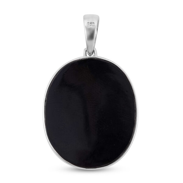 Royal Bali Kollektion - Abalone Muschel Anhänger 925 Silber ca. 3,27g image number 4