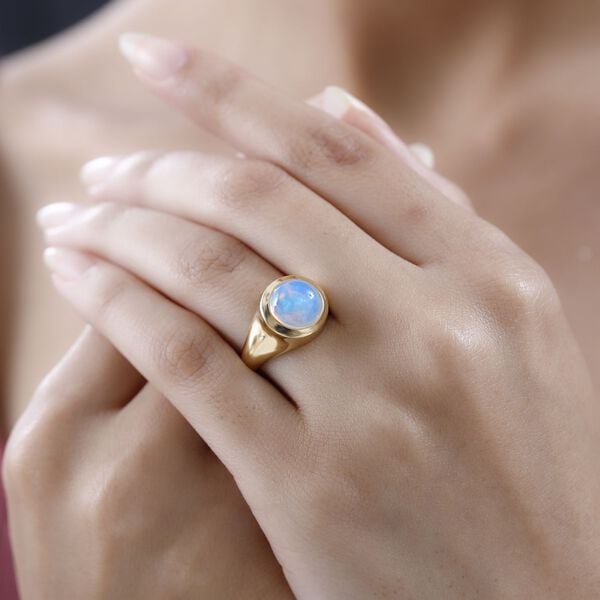Natürlicher, äthiopischer Welo Opal-Ring - 2,47 ct. image number 1