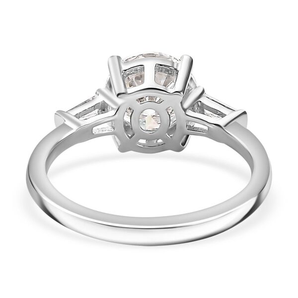 Moissanit Ring, 925 Silber rhodiniert - 1,88 ct. image number 7