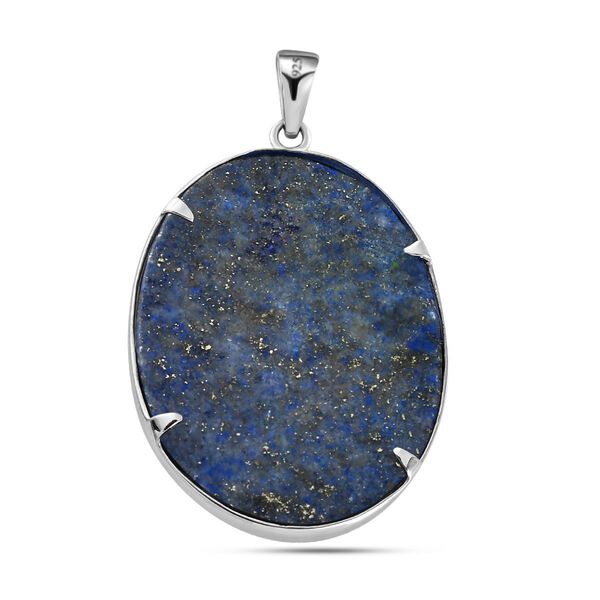 Lapislazuli Anh&auml;nger 925 Silber bicolor ca. 71,00 ct image number 6