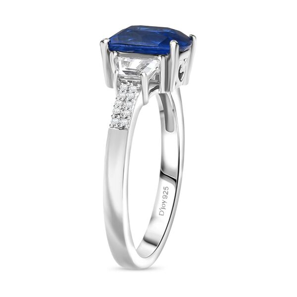 D'Joy AA Nat&uuml;rlicher Kaschmir Kyanit und Zirkon Ring - 3,62 ct. image number 5