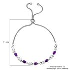 Flexibles afrikanisches Amethyst-Armband, 25,5 cm - 2,25 ct. image number 4