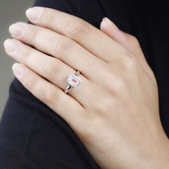 Merkur mystischer Topas Ring, 925 Silber platiniert, (Gr&ouml;&szlig;e 19.00) ca. 1.49 ct