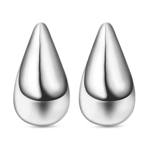 Silber Ohrringe in Tropfen-Form image number 0