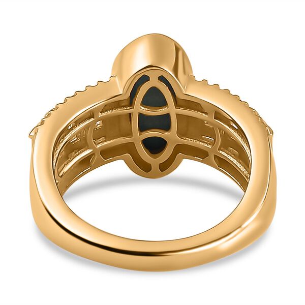 AA Sleeping Beauty T&uuml;rkis und Zirkon Ring- 2,82 ct. image number 6