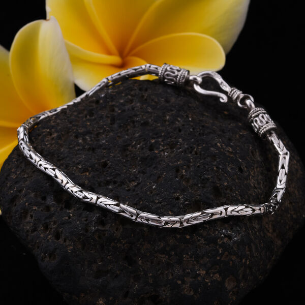 Royal Bali Kollektion - Borobudur Armband, ca. 19 cm, 925 Silber, ca. 9,28g image number 1