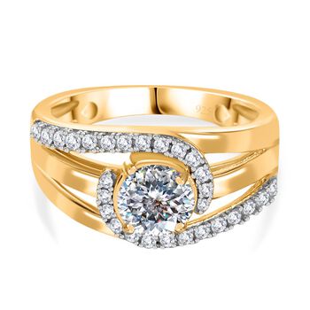 Moissanit Ring - 1,12 ct.