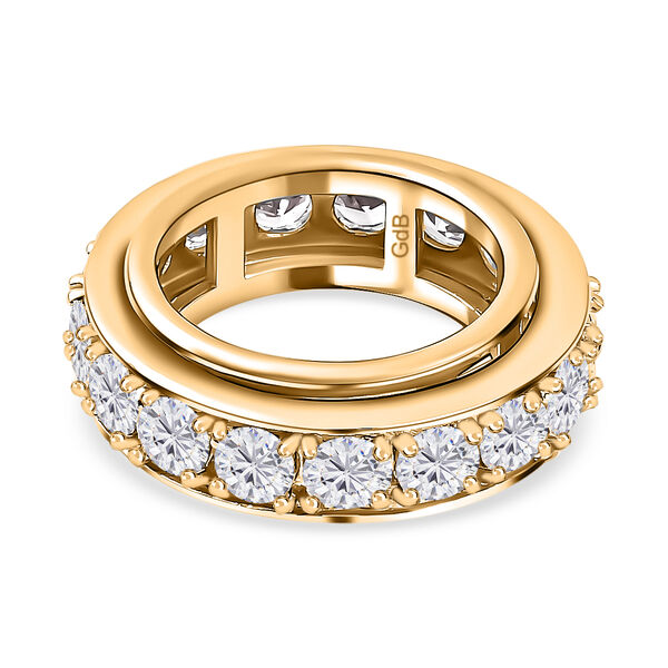 Zirkonia Eternity Anti-Stress Spinning Ring image number 6