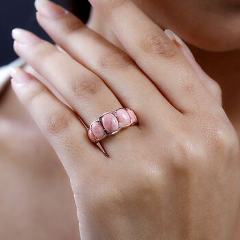 AA Oregon Sunrise Pfirsich Opal Ring - 3,18 ct.