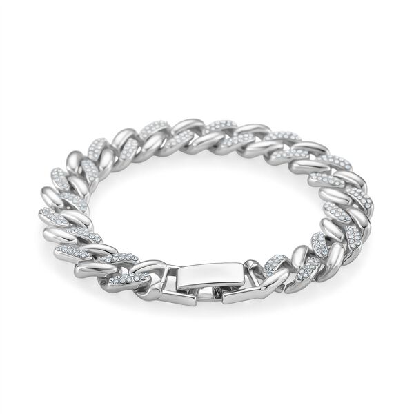 Weißer Kristall Armband ca. 19 cm Standard image number 3