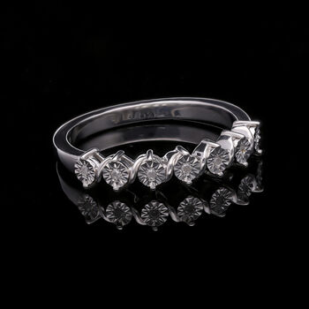 Wei&szlig;er Diamant-Ring