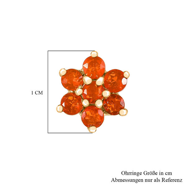 D'Joy AAA Blaze Feueropal Ohrringe - 0,69 ct. image number 5