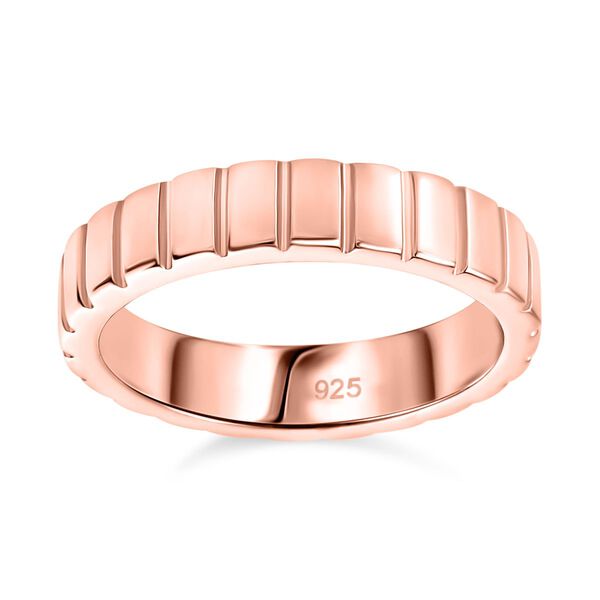 925 Silber 750 Roségold VermeiRing (Größe 18.00) ca. 4,95g image number 4