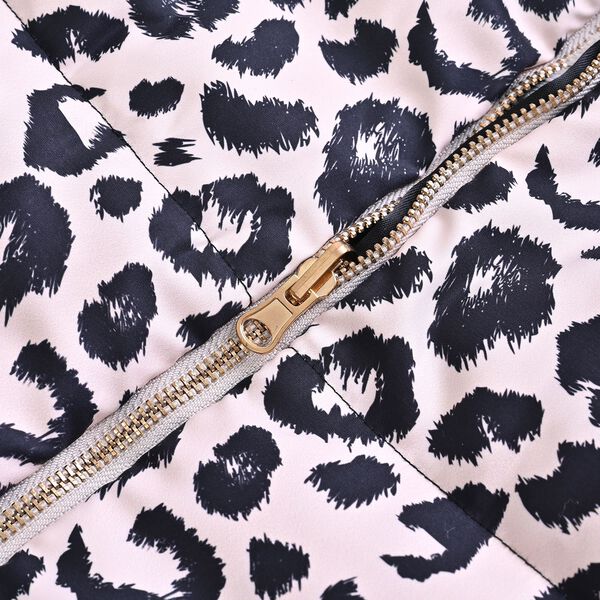 Wendbare Weste mit Kunstfell-Futter, Beige image number 4