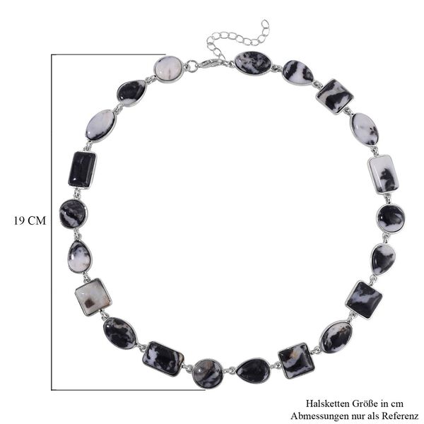 Zebra Jaspis Halskette ca. 45 cm Legierung ca. 160,00 ct. image number 5