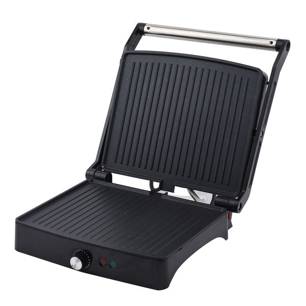 HOMESMART 180 Grad Grill mit Antihaftbeschichtung und Temperaturregelung, Schwarz image number 4