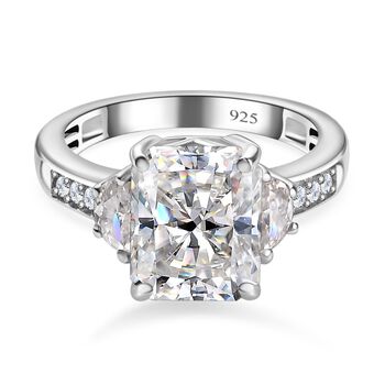 Moissanit Ring - 3,55 ct.