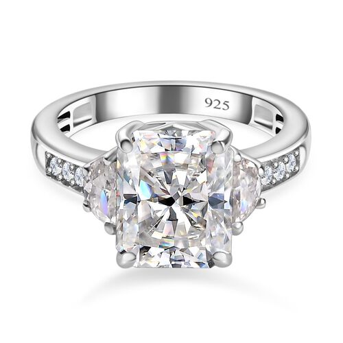 Moissanit Ring - 3,55 ct. image number 0