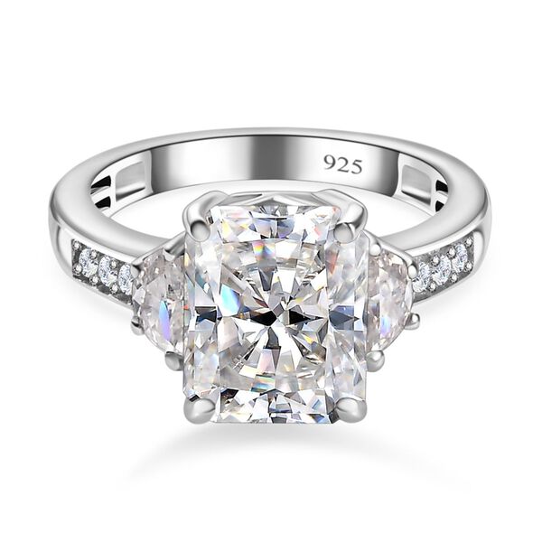 Moissanit Ring - 3,55 ct.