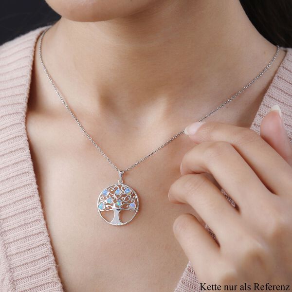 Nat&uuml;rlicher, &auml;thiopischer Opal Cluster-Anh&auml;nger - 0,94 ct. image number 8