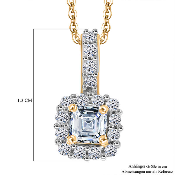 LUXURIANT DIAMOND - Lab Grown Diamant SI-GH Schmuckset ca. 45 cm 925 Silber 750 Gelbgold Vermeil ca. 0.40 ct image number 6