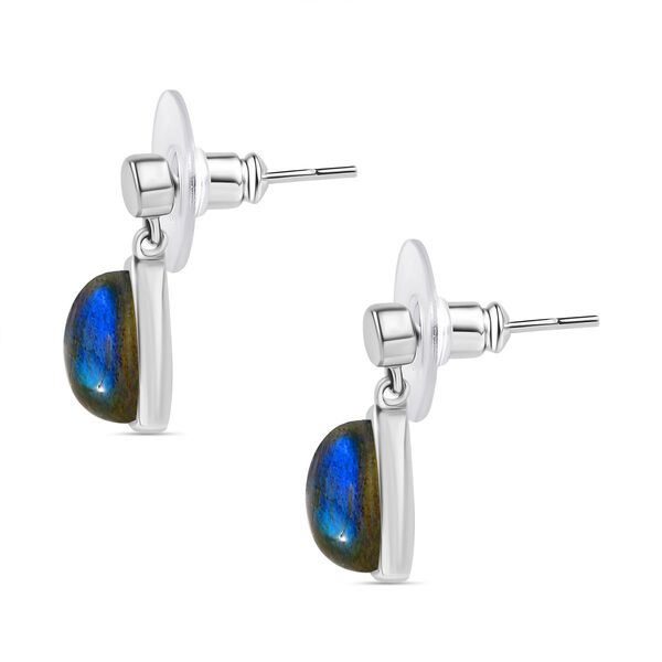 AAA Labradorit Ohrringe - 8,89 ct. image number 5