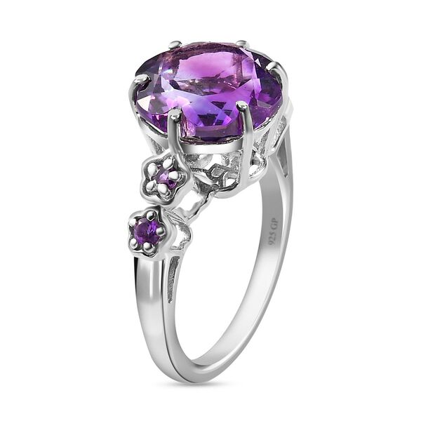 GP Italian Garden Kollektion - Afrikanischer Amethyst und blauer Saphir-Ring - 5,38 ct. image number 5