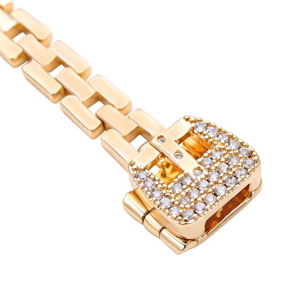 Wei&szlig;es Zirkonia-Armband, 17 cm - 0,20 ct. image number 4