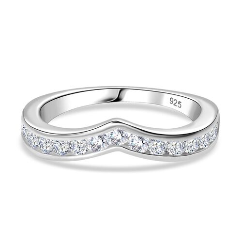 Moissanit Ring, ca. 0,45 ct. image number 0