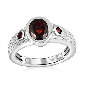 Roter Granat-Ring - 1,59 ct.
