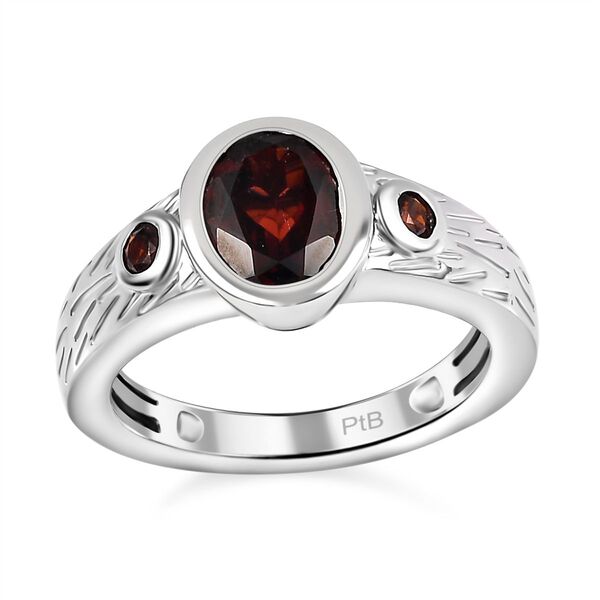Roter Granat-Ring - 1,59 ct. image number 4